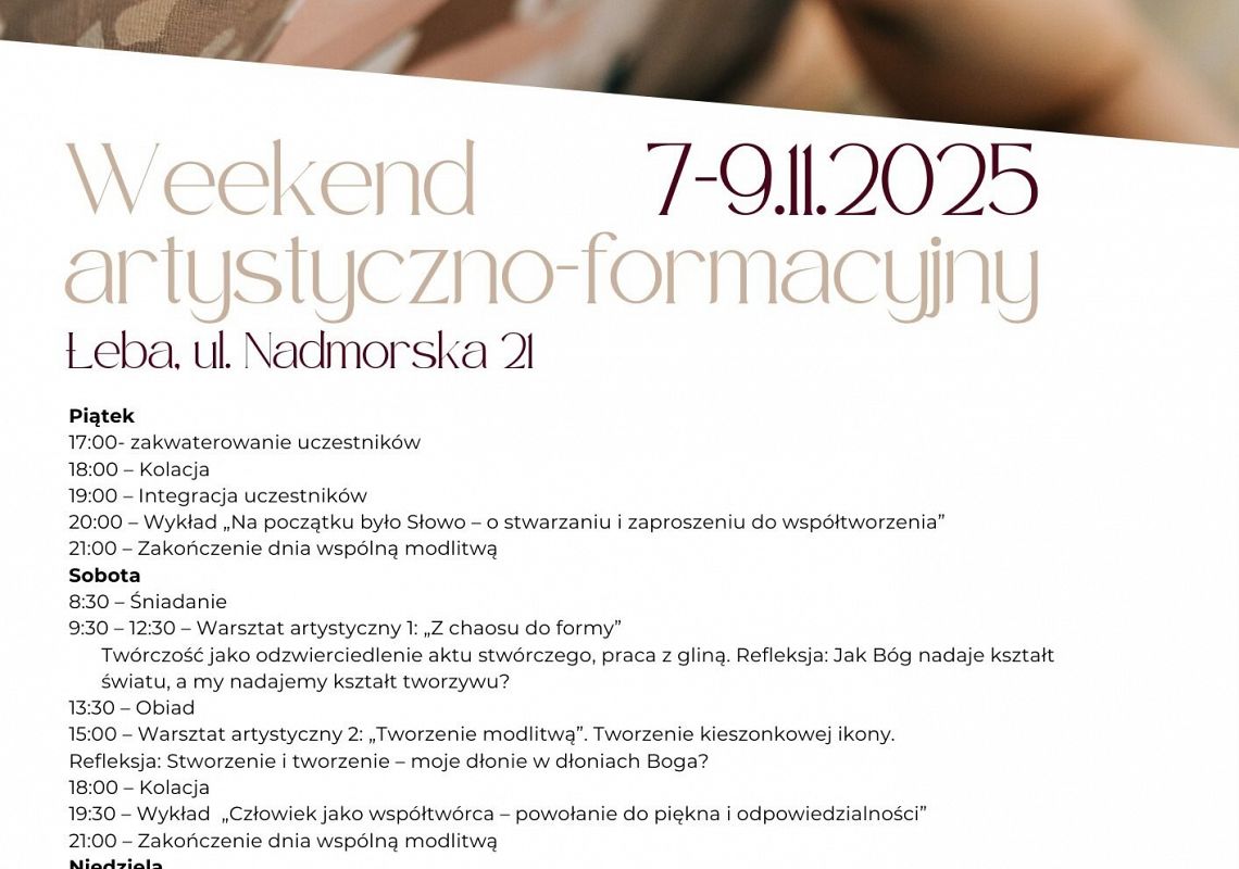 Weekend artystyczno-formacyjny